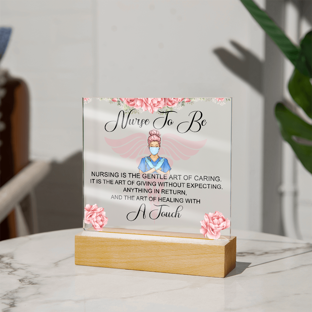 πΊ Nurse Appreciation β Gentle Wings of Care Acrylic Plaque πΊ