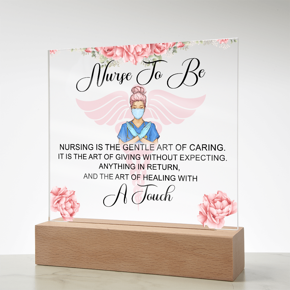 πΊ Nurse Appreciation β Gentle Wings of Care Acrylic Plaque πΊ