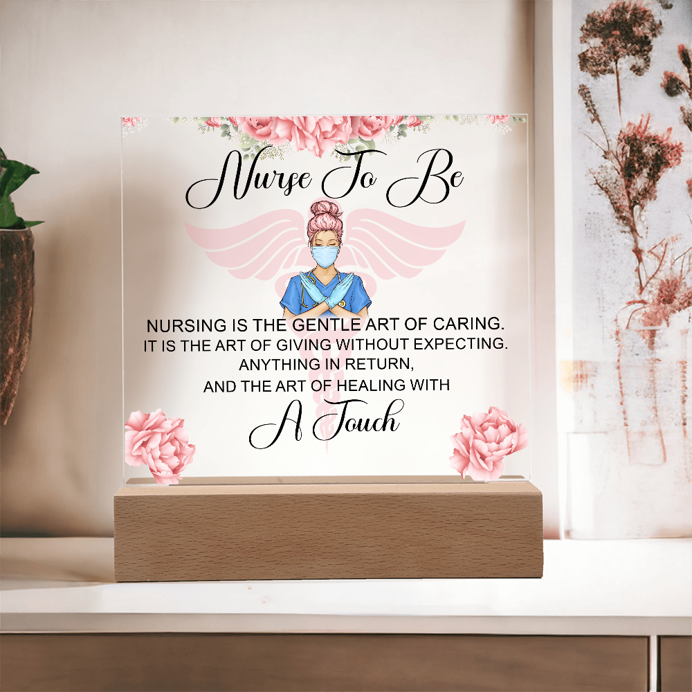 πΊ Nurse Appreciation β Gentle Wings of Care Acrylic Plaque πΊ