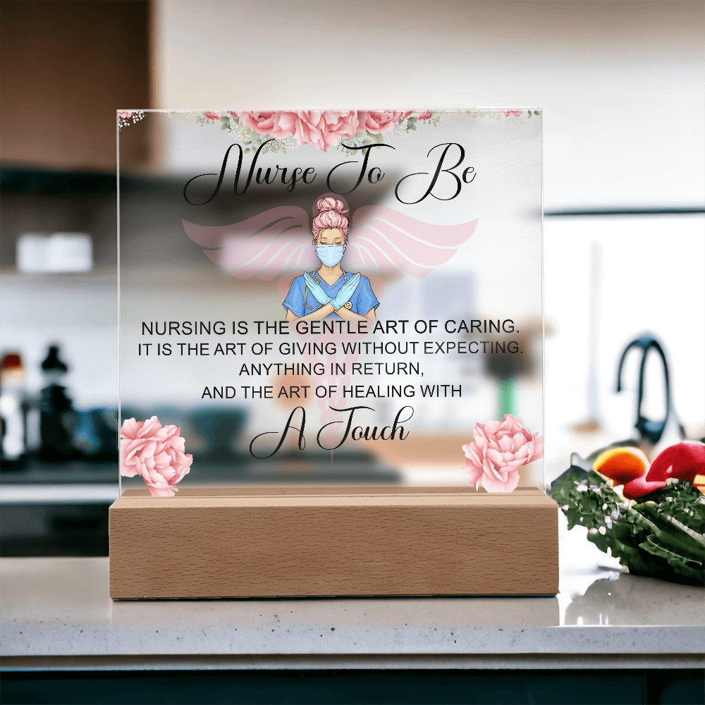 πΊ Nurse Appreciation β Gentle Wings of Care Acrylic Plaque πΊ
