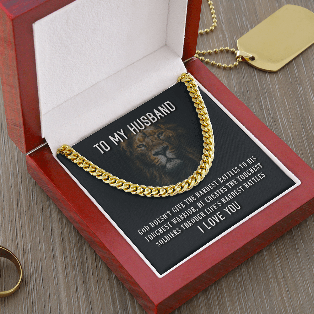 🦁 To My Husband – My Strongest Warrior 🦁