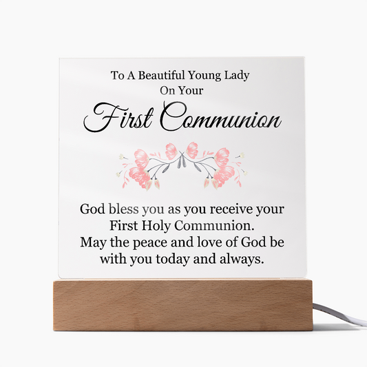 🌸 To My Love – Forever in My Heart Acrylic Plaque 🌸