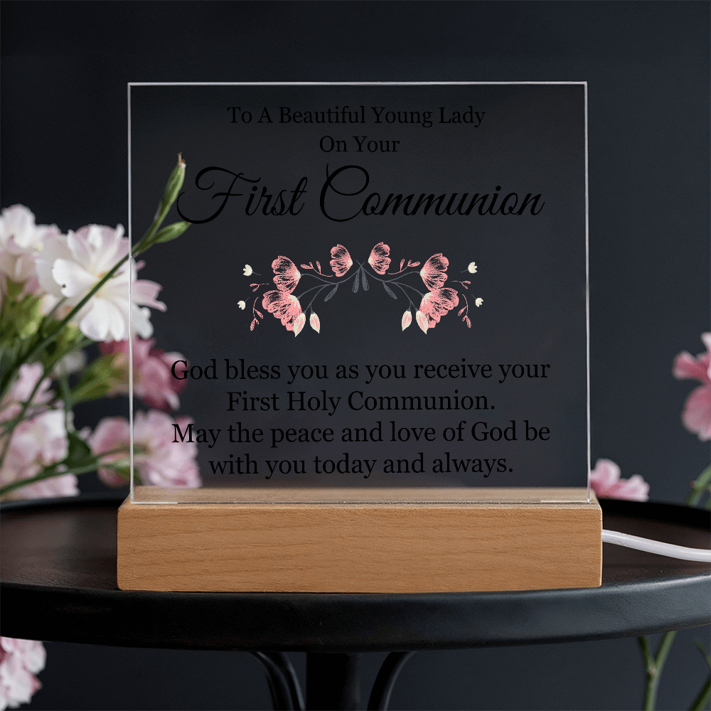 🌸 To My Love – Forever in My Heart Acrylic Plaque 🌸