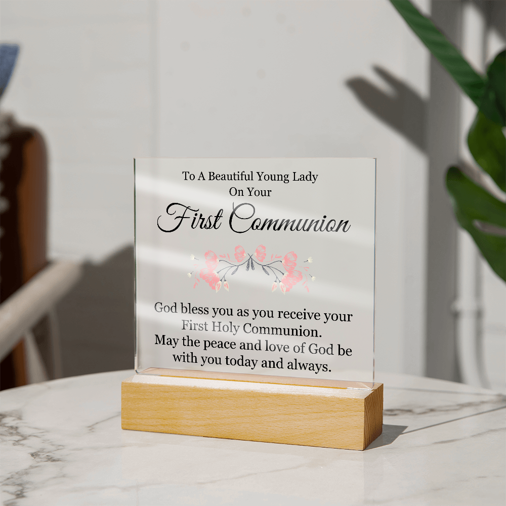 🌸 To My Love – Forever in My Heart Acrylic Plaque 🌸