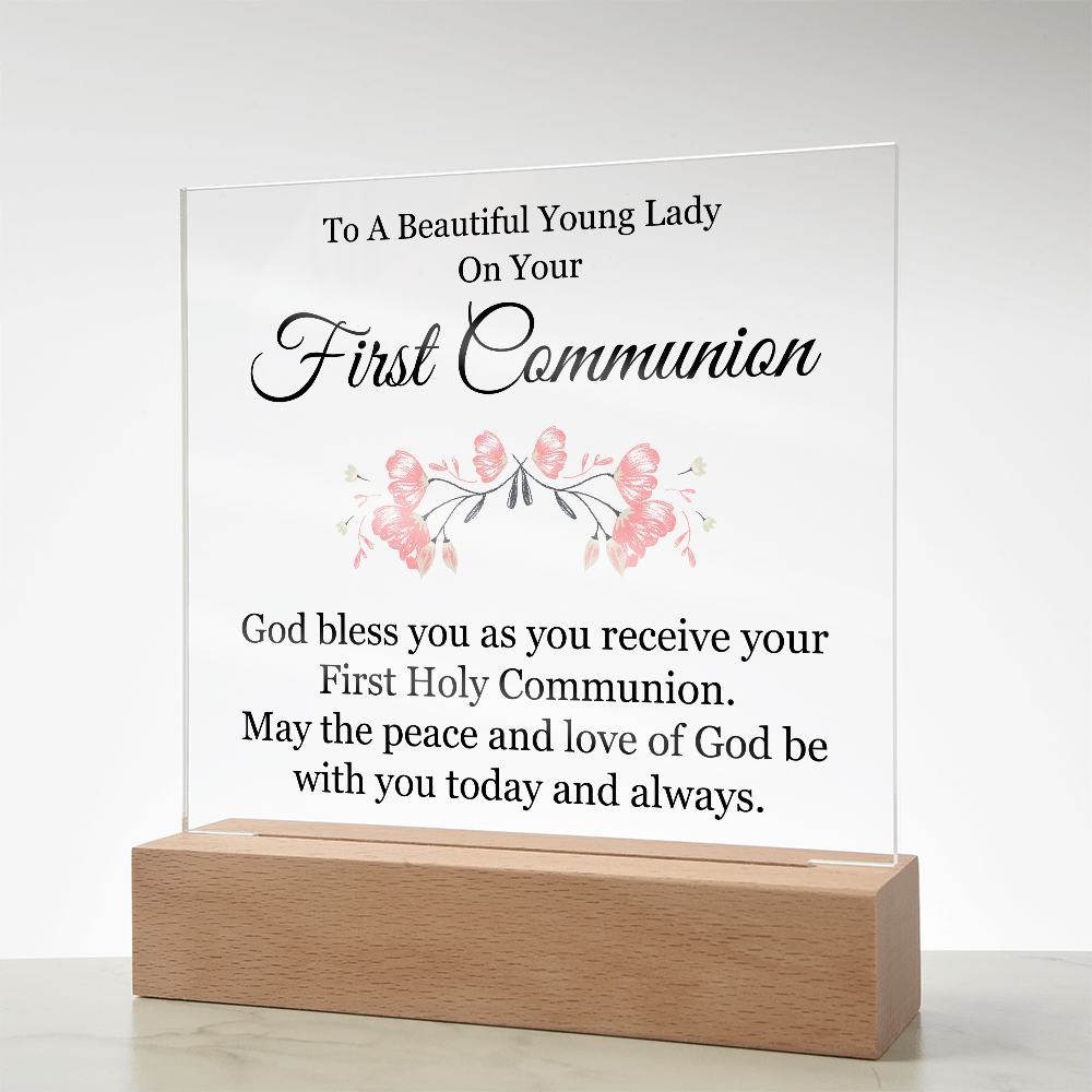 🌸 To My Love – Forever in My Heart Acrylic Plaque 🌸
