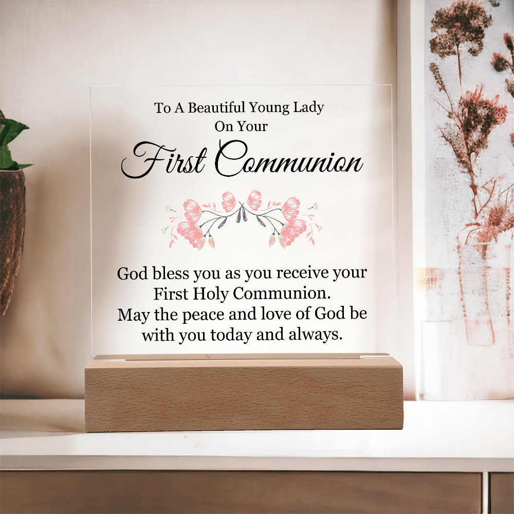 🌸 To My Love – Forever in My Heart Acrylic Plaque 🌸