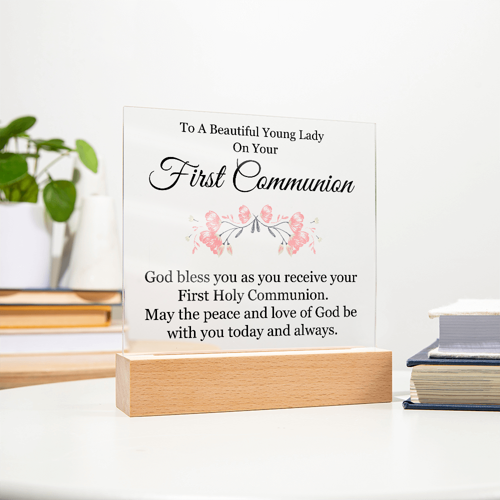 🌸 To My Love – Forever in My Heart Acrylic Plaque 🌸