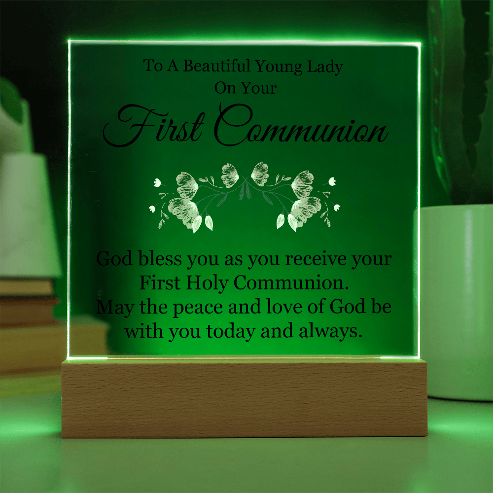 🌸 To My Love – Forever in My Heart Acrylic Plaque 🌸