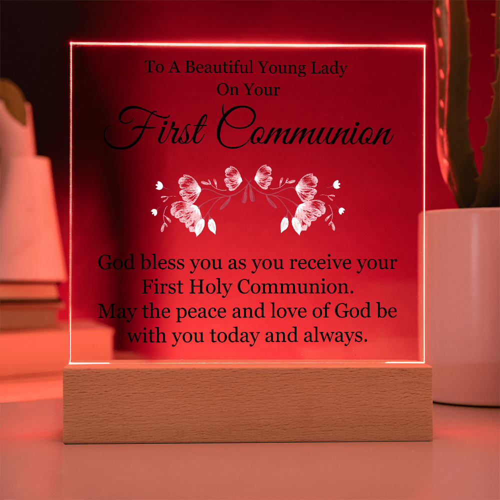 🌸 To My Love – Forever in My Heart Acrylic Plaque 🌸