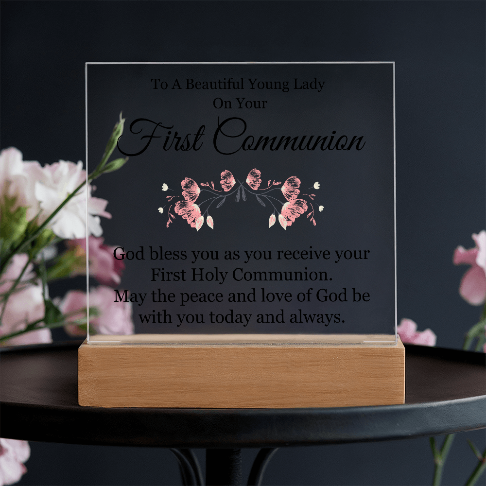 🌸 To My Love – Forever in My Heart Acrylic Plaque 🌸